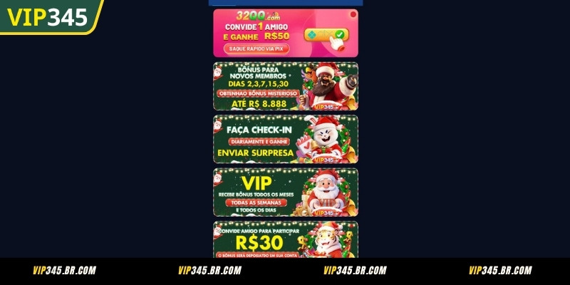 Promoções e Bônus Imperdíveis no VIP345