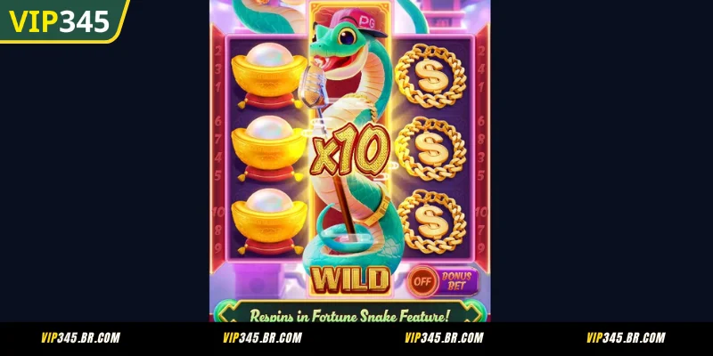 Fortune Snake VIP345 é a Nova Sensação