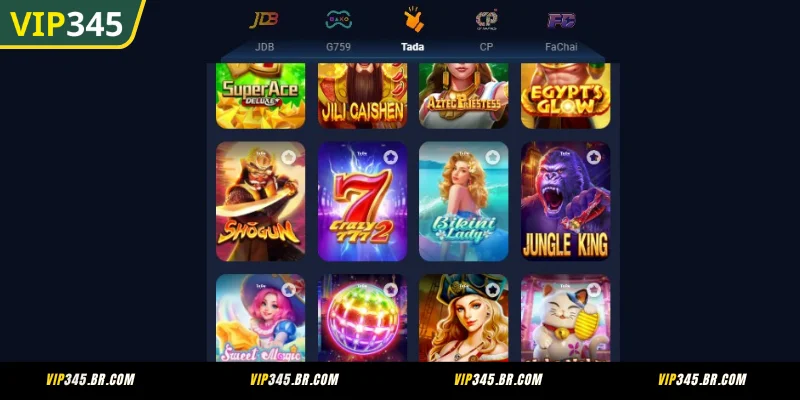 Jogar Tada Slots na VIP345