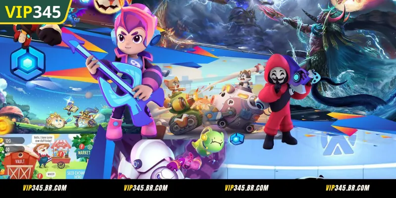 Os jogos mais populares na VIP345 Blockchain