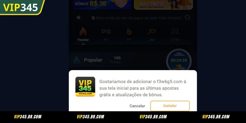 Passo a Passo para Baixar VIP345 App no Android
