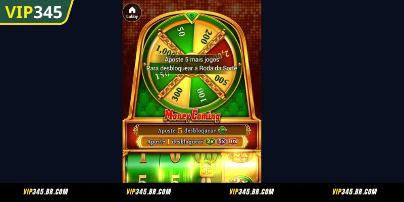 Torna o Money Coming VIP345 Tão Especial